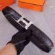 Copy Hermes Black Leather Belt Red Stitch with Brushed 'H' buckle (7)_th.jpg